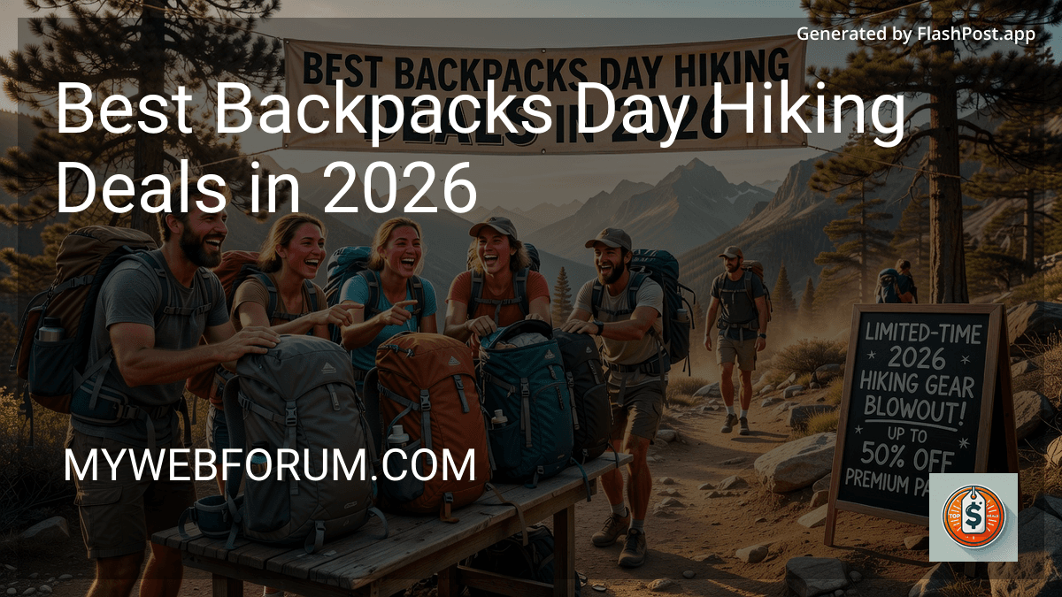 Best Backpacks Day Hiking Deals in 2026 image