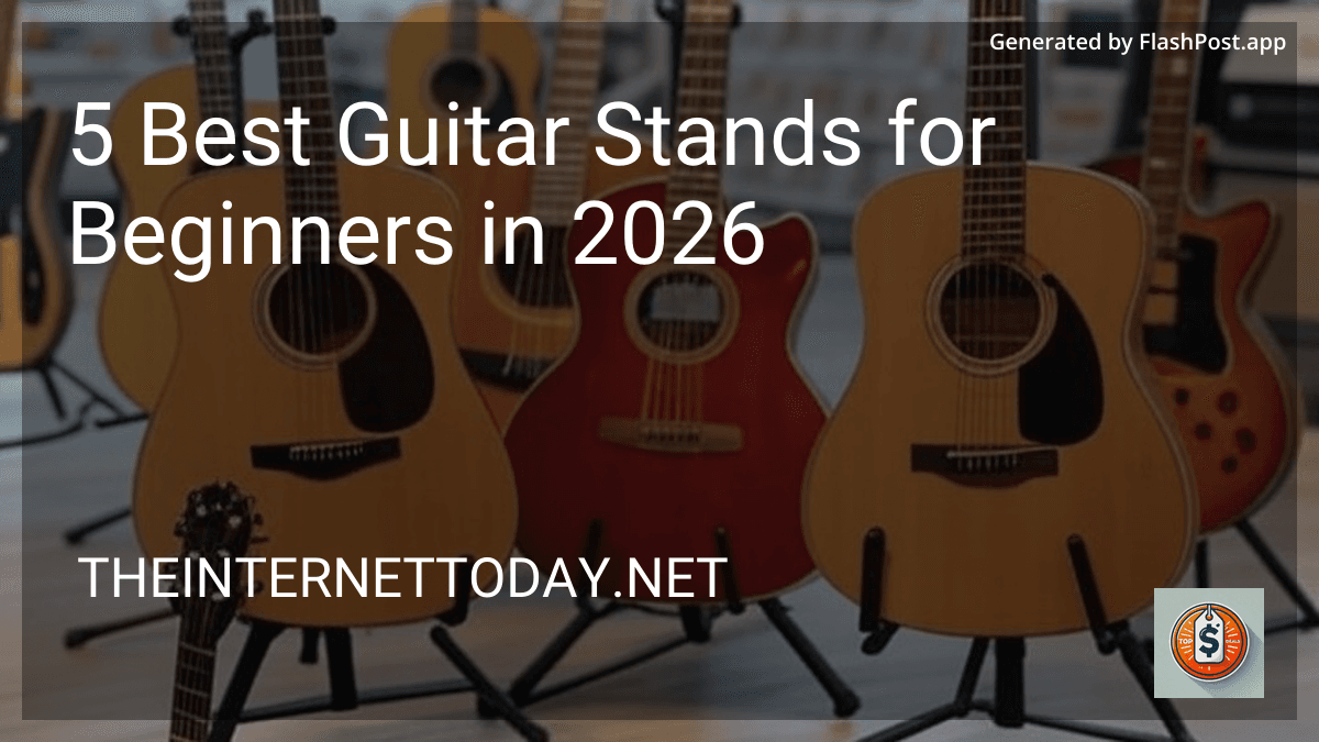 0 Best Guitar Stands for Beginners in 2026 preview