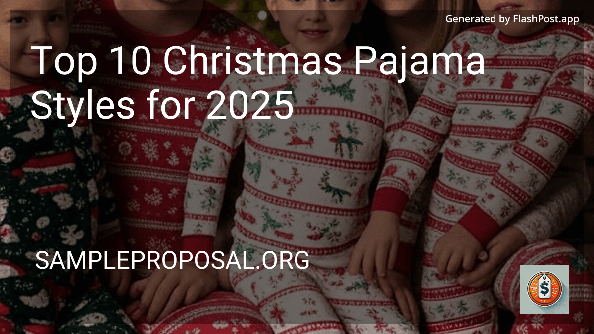 Top 10 Christmas Pajama Styles for 2025 in 2025 image
