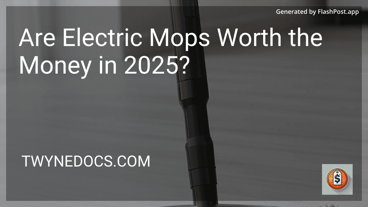 Are Electric Mops Worth the Money in 2025? preview