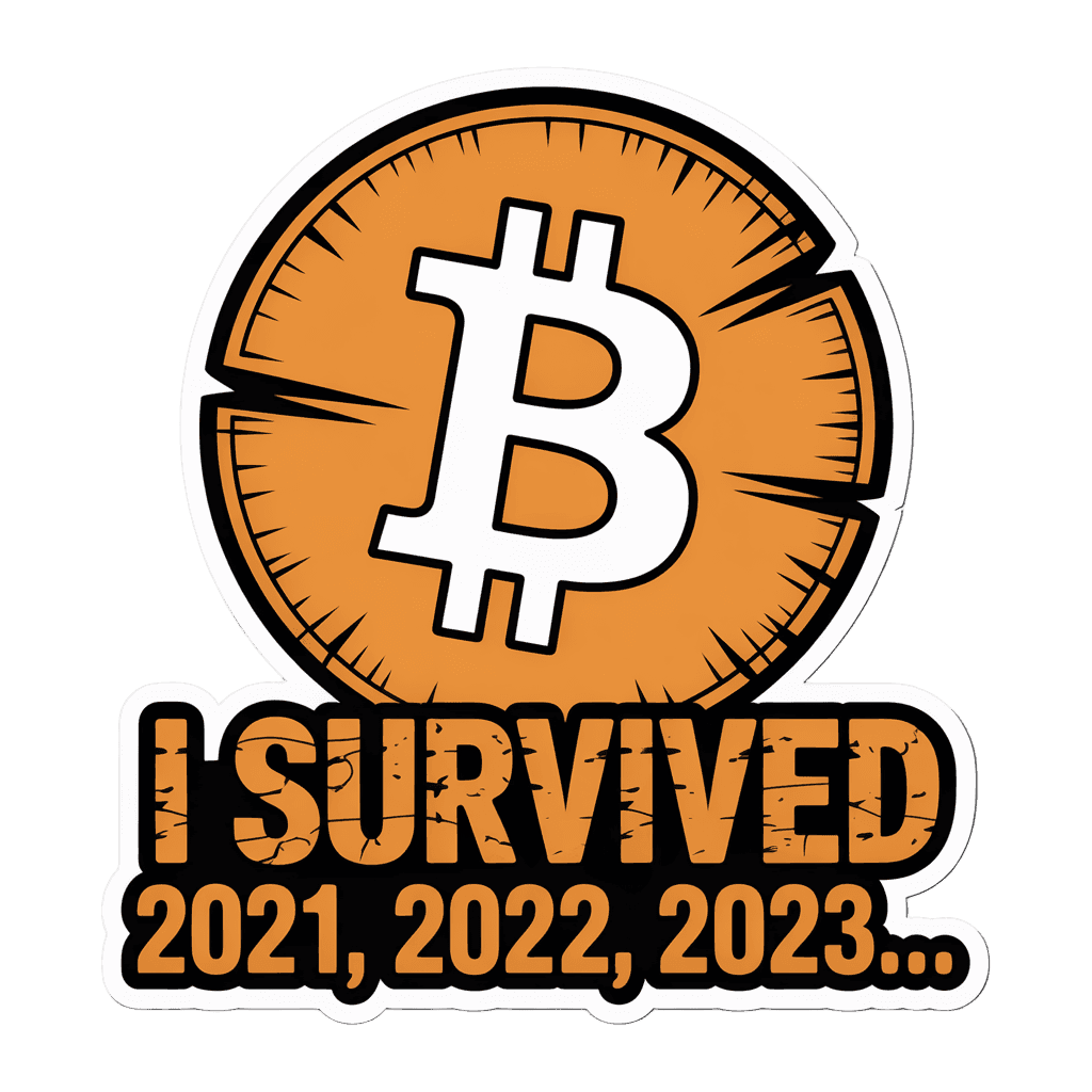 Bitcoin Survival 2021-2023 Sticker