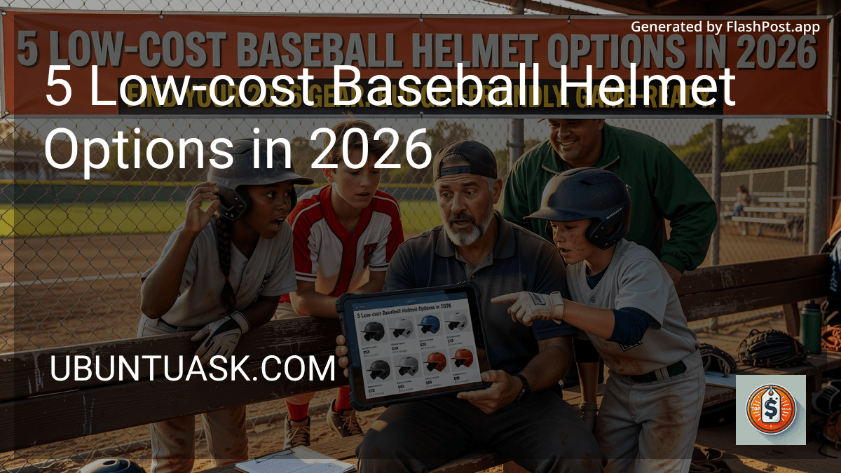 6 Low-cost Baseball Helmet Options in 2026 preview