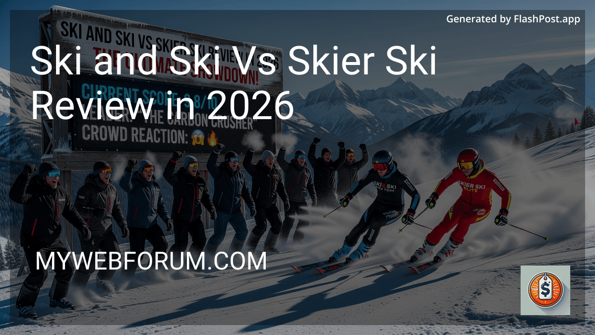 Ski and Ski Vs Skier Ski Review in 2026