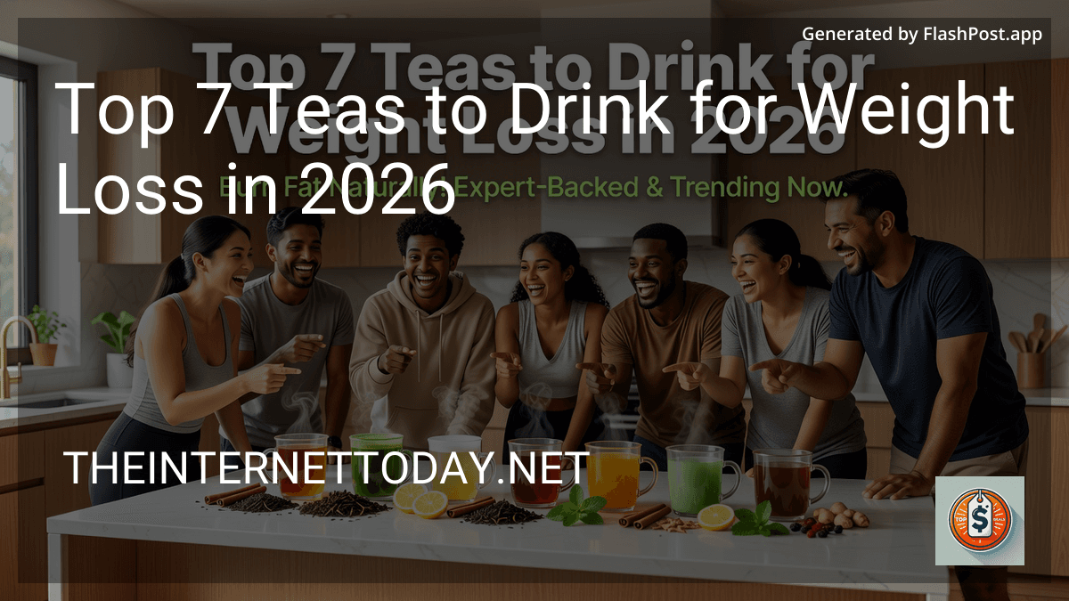 Top 7 Teas to Drink for Weight Loss in 2026