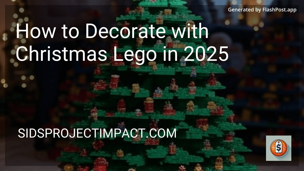 How to Decorate with Christmas Lego in 2025 image