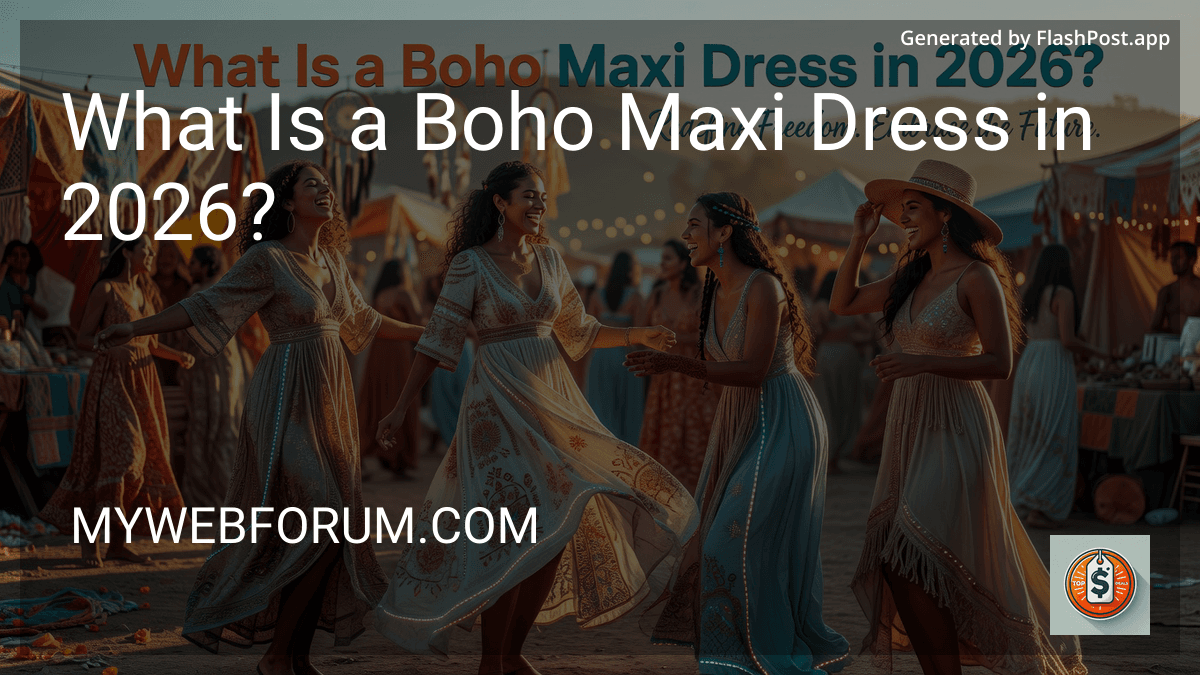 What Is a Boho Maxi Dress in 2026? preview