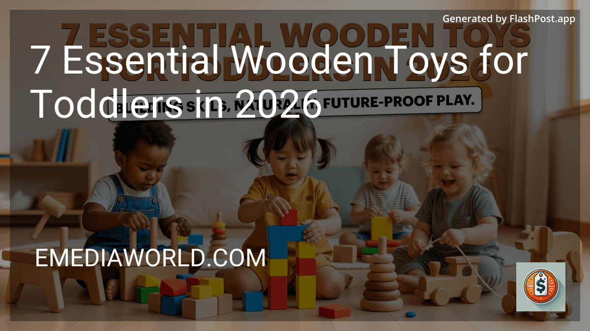 8 Essential Wooden Toys for Toddlers in 2026 preview