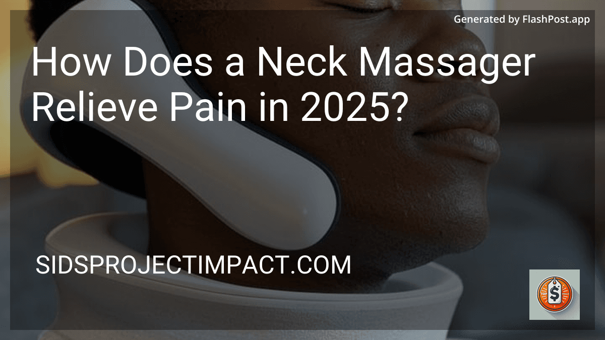 How Does a Neck Massager Relieve Pain in 2025? preview