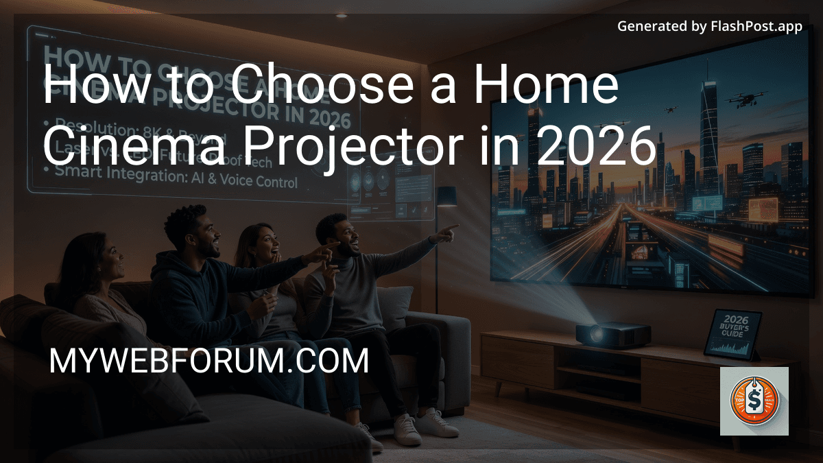 How to Choose a Home Cinema Projector in 2026 preview