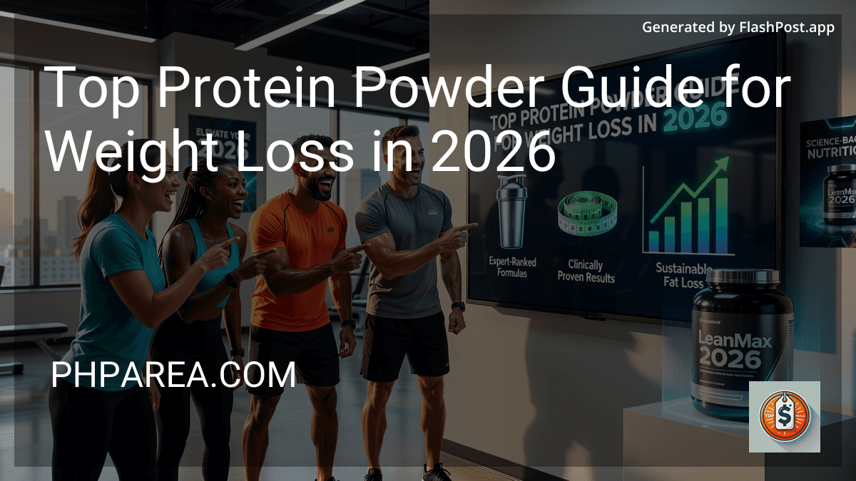 Top Protein Powder Guide for Weight Loss in 2026 preview