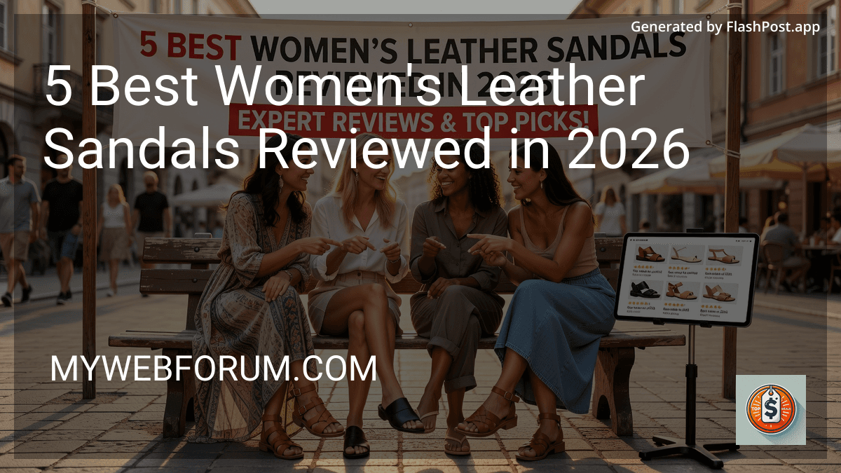 10 Best Women's Leather Sandals Reviewed in 2026 image