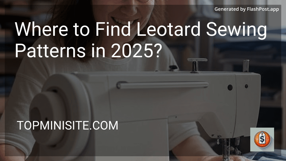 Where to Find Leotard Sewing Patterns in 2025? preview