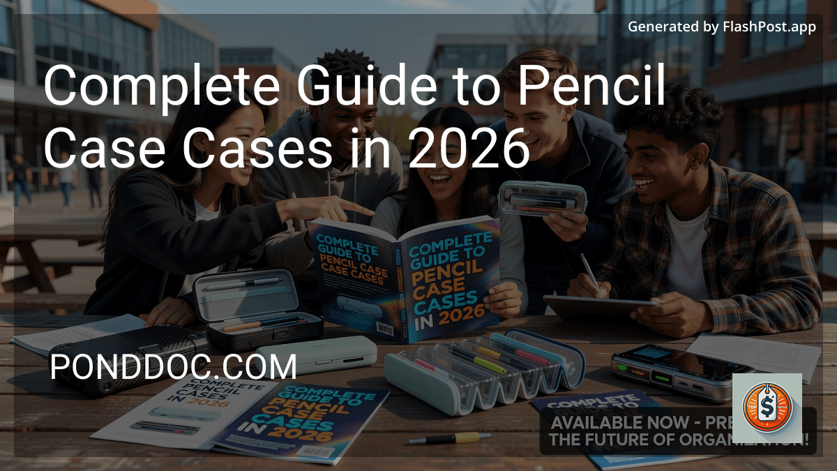 Complete Guide to Pencil Case Cases in 2026