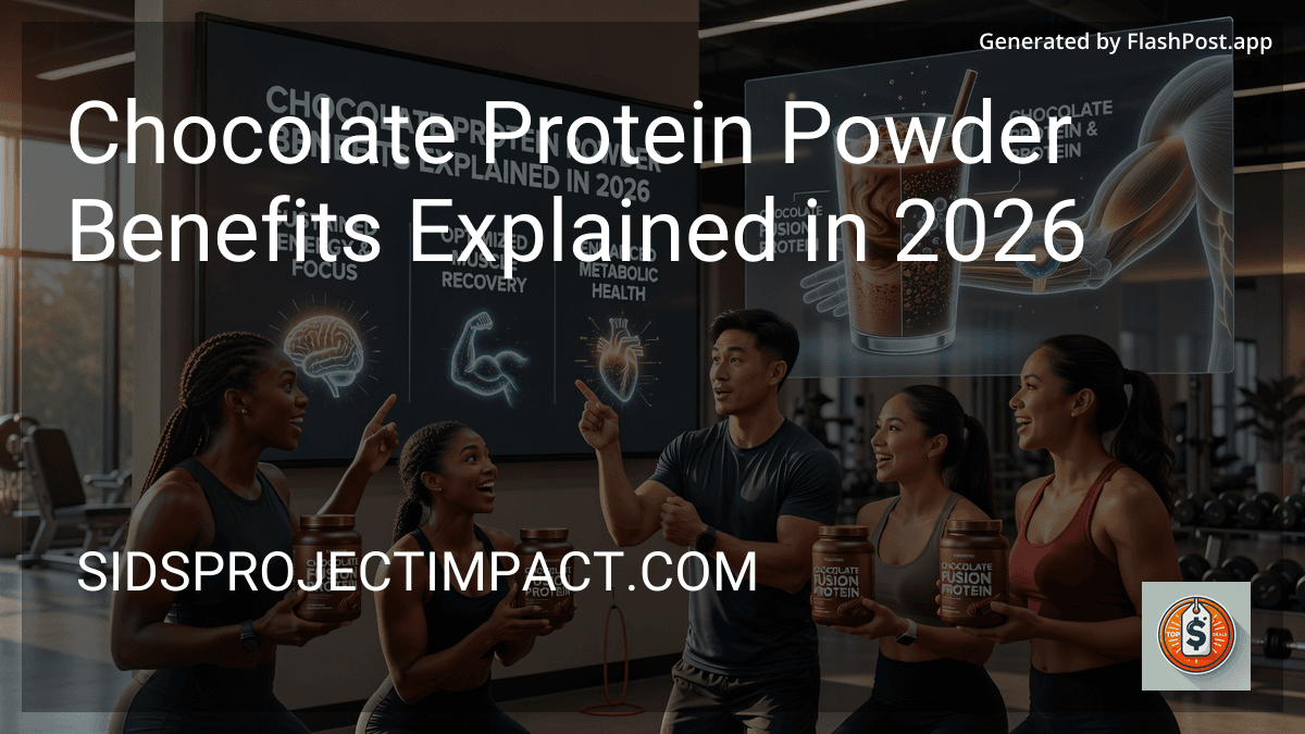 Chocolate Protein Powder Benefits Explained in 2026 preview