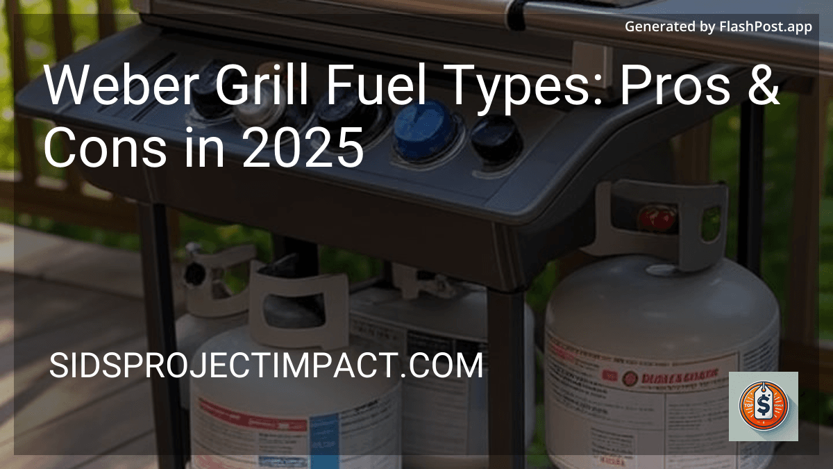 Weber Grill Fuel Types: Pros & Cons in 2025 image