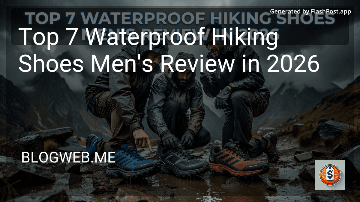 Top 7 Waterproof Hiking Shoes Men's Review in 2026 preview