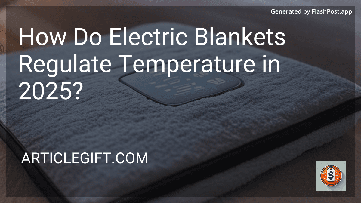How Do Electric Blankets Regulate Temperature in 2025? preview
