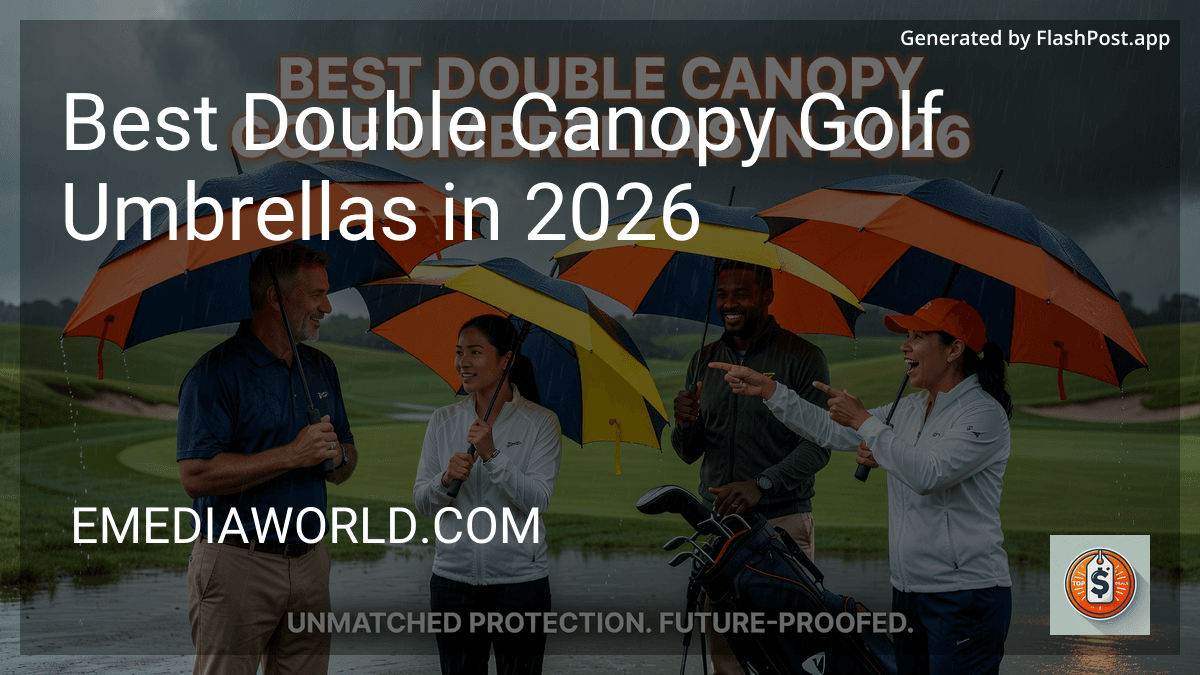 Best Double Canopy Golf Umbrellas in 2026 preview