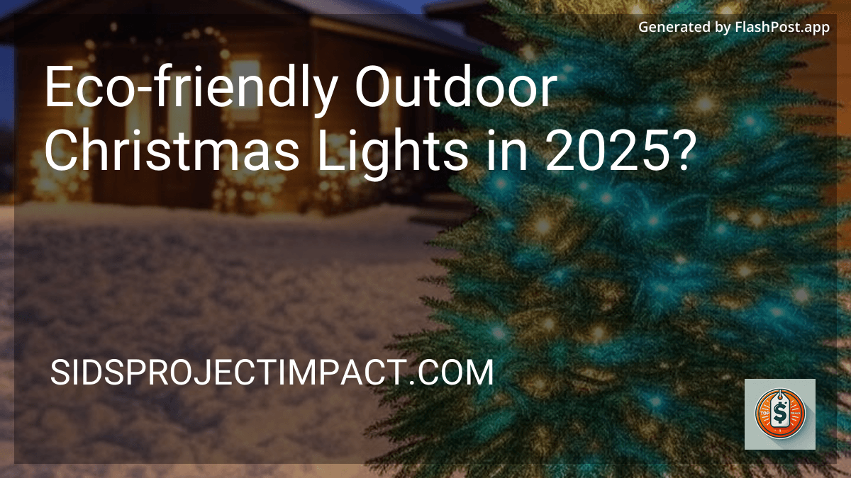 Eco-friendly Outdoor Christmas Lights in 2025? preview