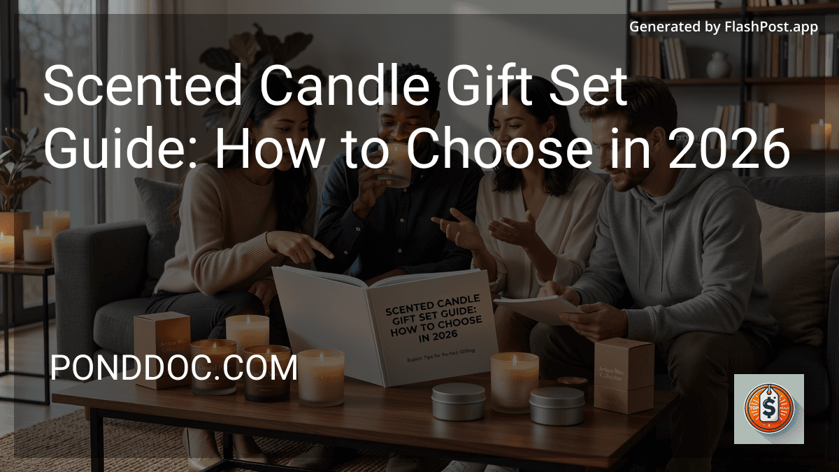 Scented Candle Gift Set Guide: How to Choose in 2026 image