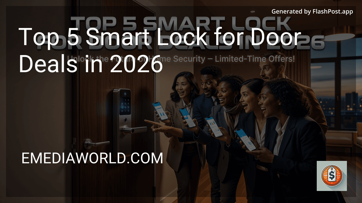 Top 5 Smart Lock for Door Deals in 2026