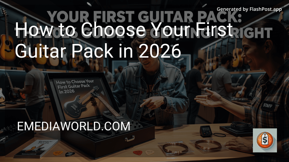 How to Choose Your First Guitar Pack in 2026 preview