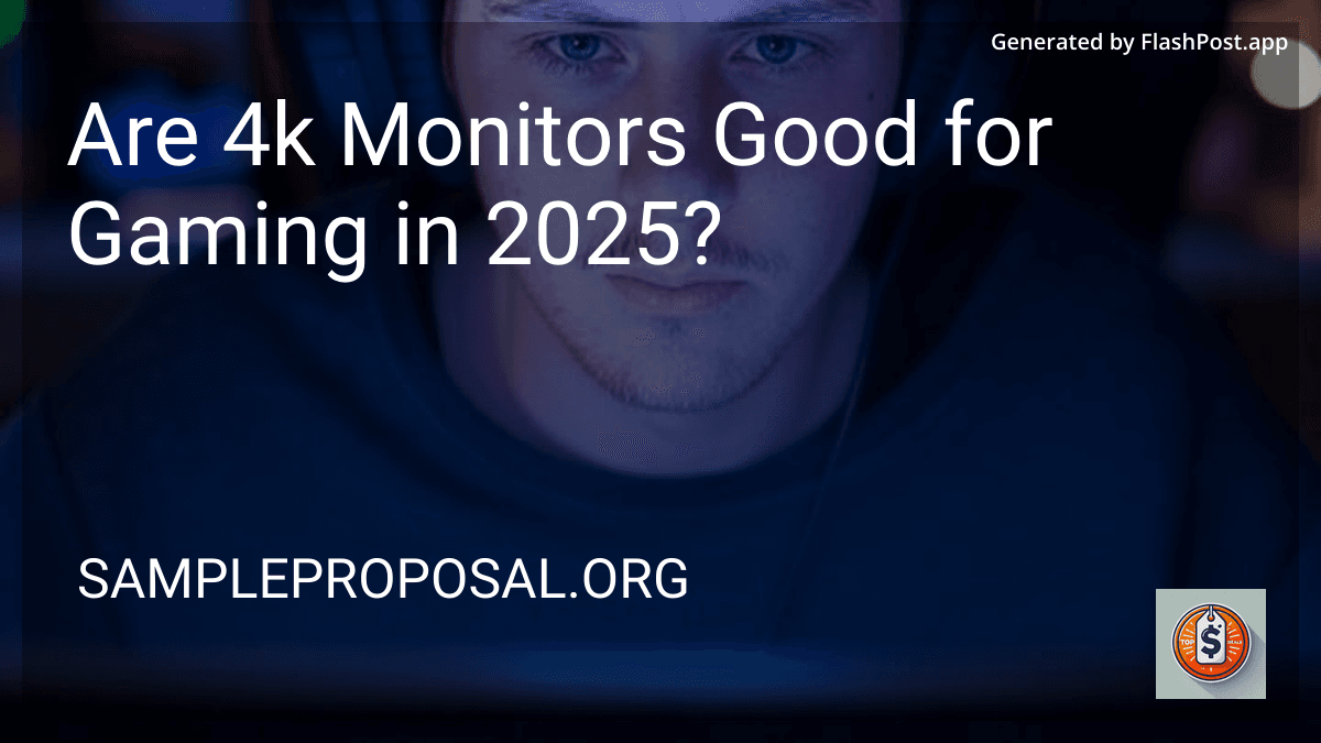 Are 4k Monitors Good for Gaming in 2025? preview
