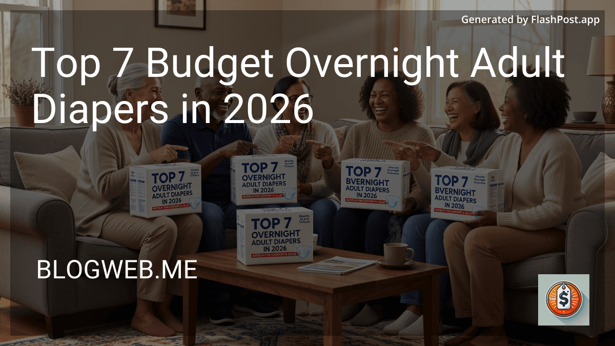 Top 7 Budget Overnight Adult Diapers in 2026 preview