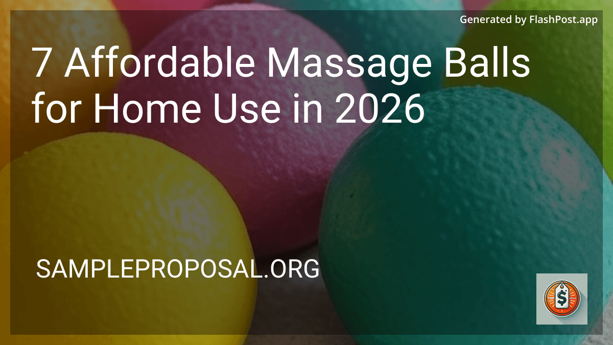 8 Affordable Massage Balls for Home Use in 2026 preview