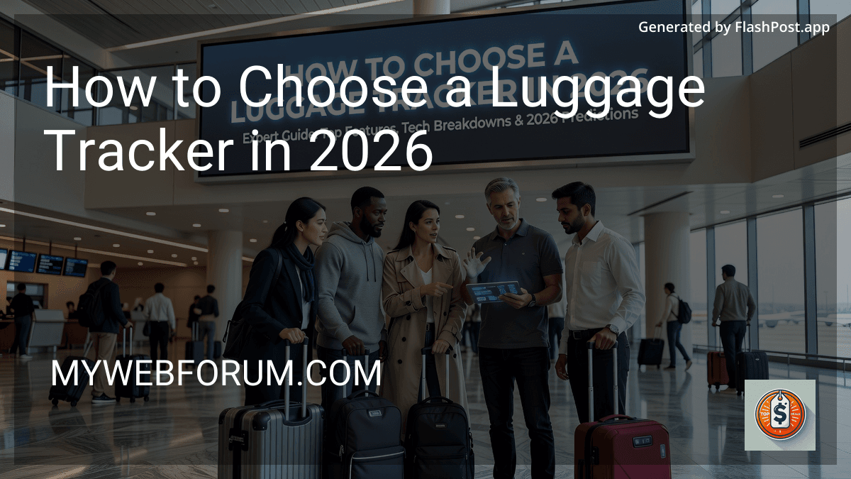 How to Choose a Luggage Tracker in 2026 preview