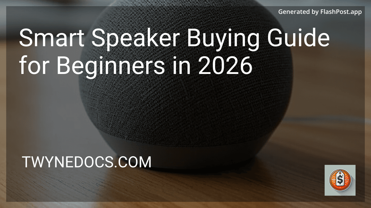 Smart Speaker Buying Guide for Beginners in 2026 preview