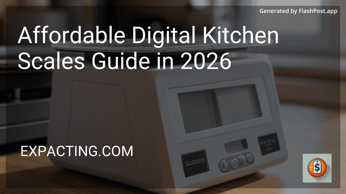 Affordable Digital Kitchen Scales Guide in 2026 image
