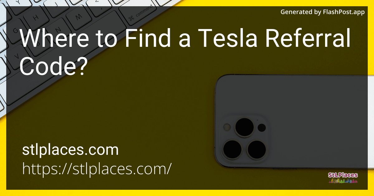 Where to Find a Tesla Referral Code in 2025? preview