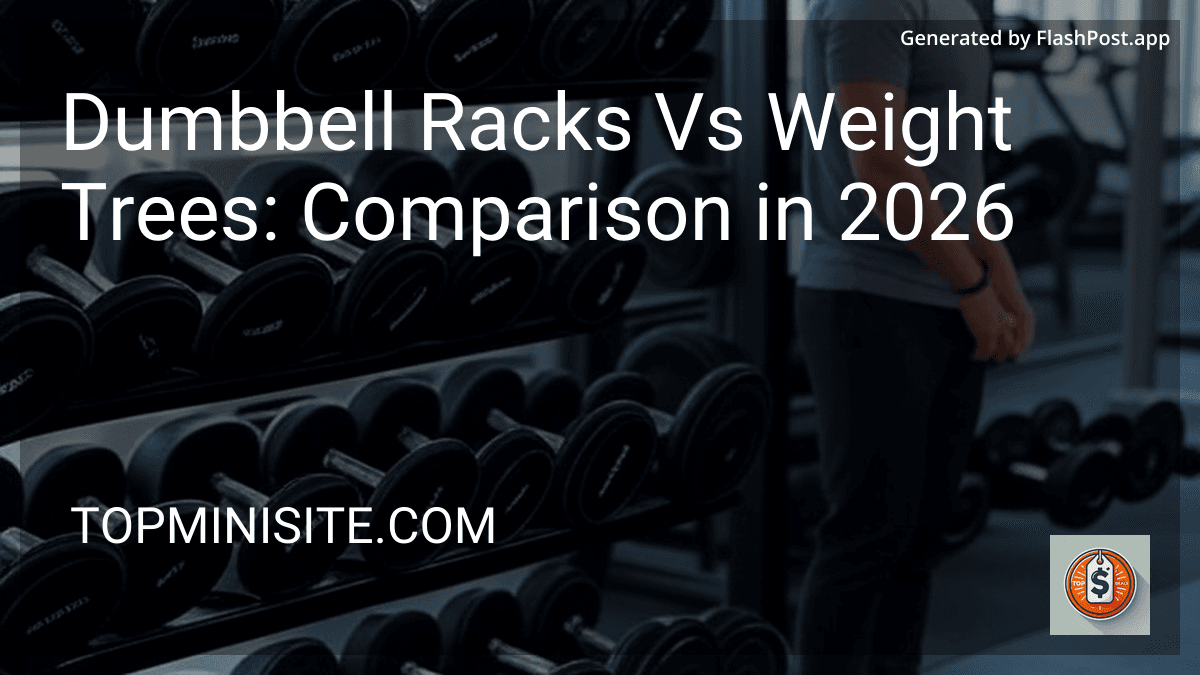 Dumbbell Racks Vs Weight Trees: Comparison in 2026 preview