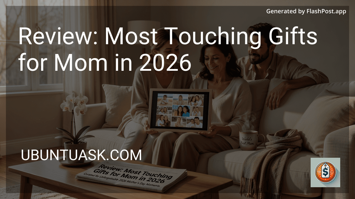 Review: Most Touching Gifts for Mom in 2026 preview