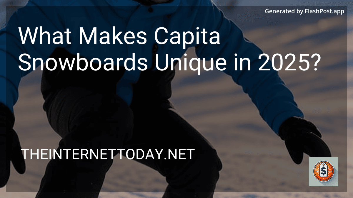 What Makes Capita Snowboards Unique in 2025? image