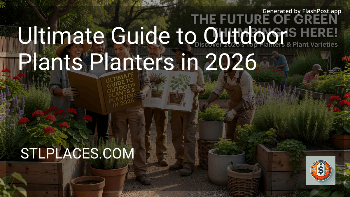 Ultimate Guide to Outdoor Plants Planters in 2026