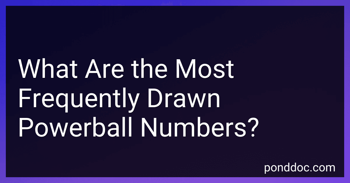 What Are the Most Frequently Drawn Powerball Numbers? image