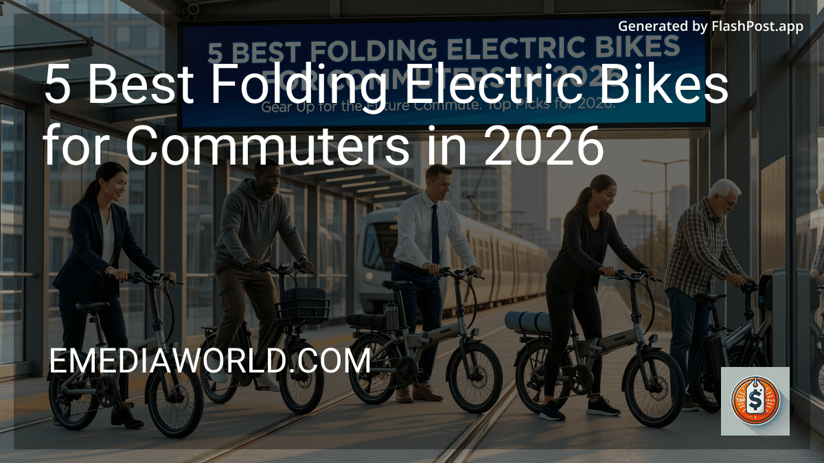 10 Best Folding Electric Bikes for Commuters in 2026 preview