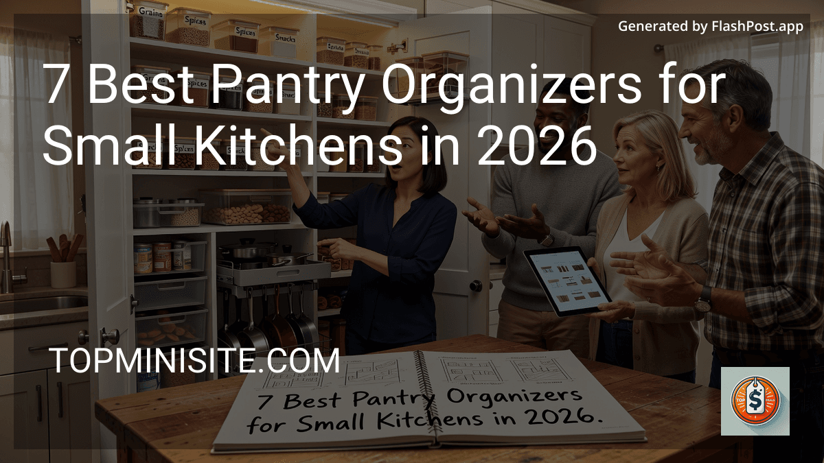 8 Best Pantry Organizers for Small Kitchens in 2026