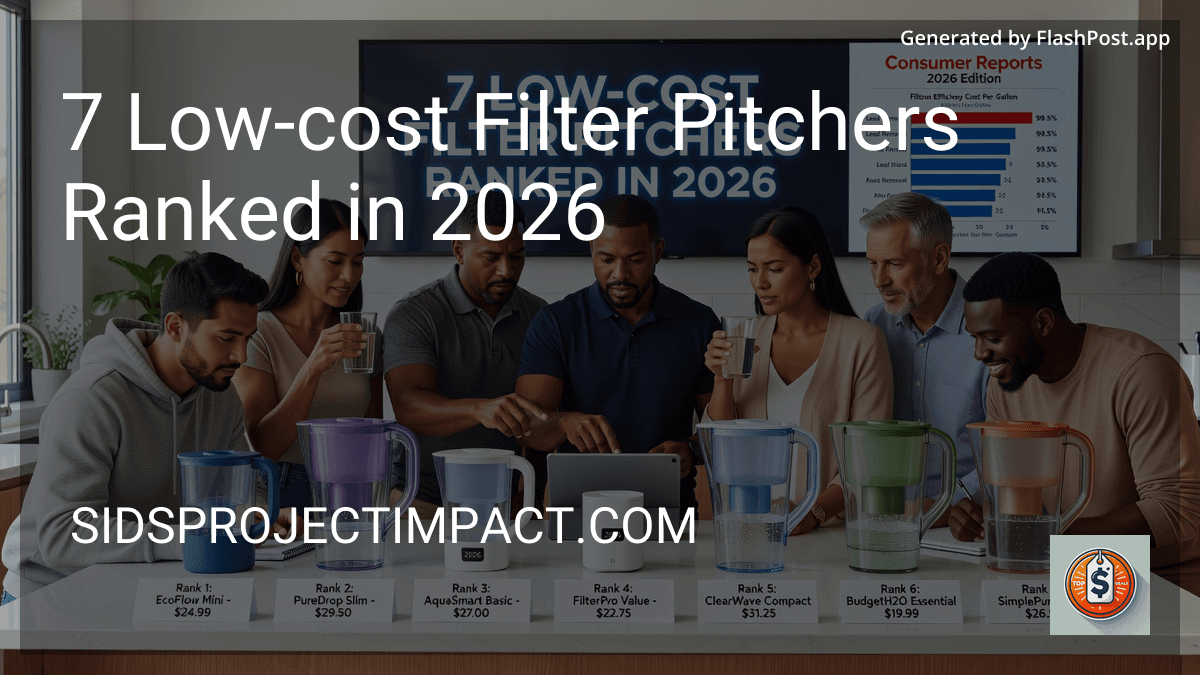 9 Low-cost Filter Pitchers Ranked in 2026 preview