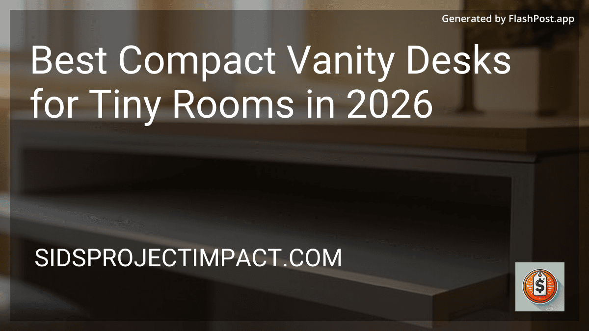 Best Compact Vanity Desks for Tiny Rooms in 2026 preview