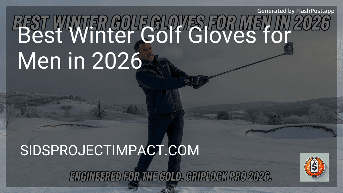 Best Winter Golf Gloves for Men in 2026 preview