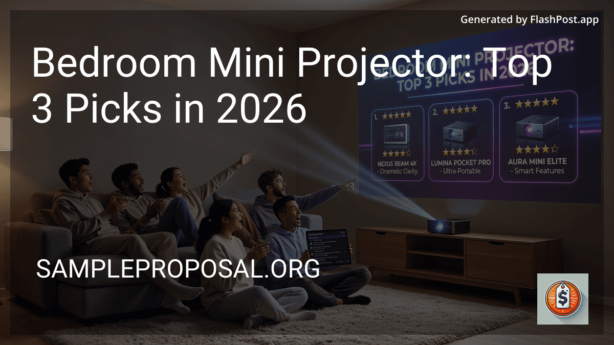Bedroom Mini Projector: Top 3 Picks in 2026 preview