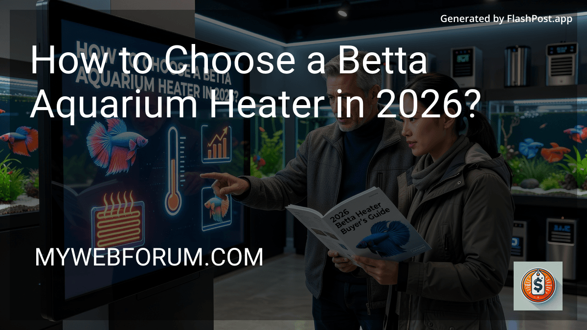 How to Choose a Betta Aquarium Heater in 2026? image