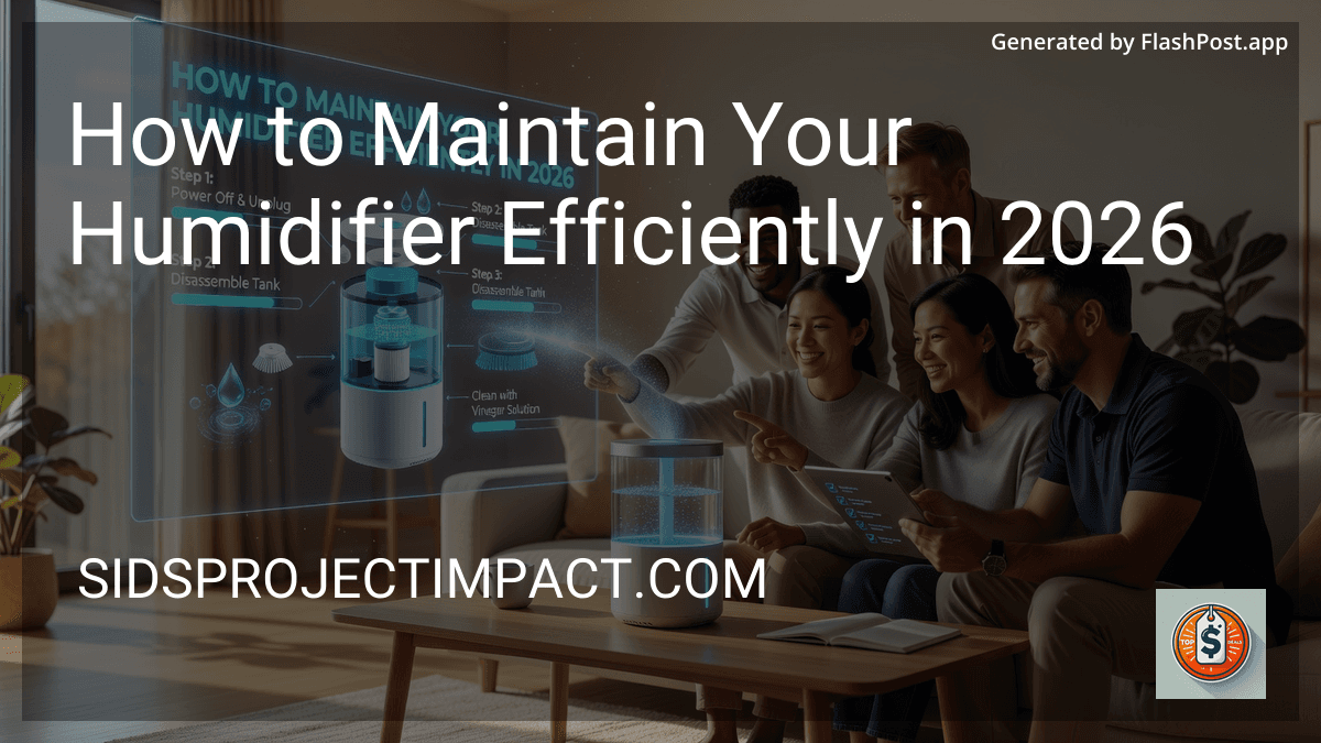How to Maintain Your Humidifier Efficiently in 2026 preview