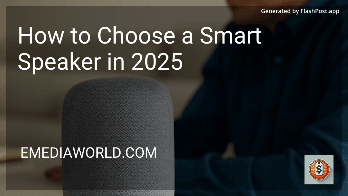 How to Choose a Smart Speaker in 2025 preview