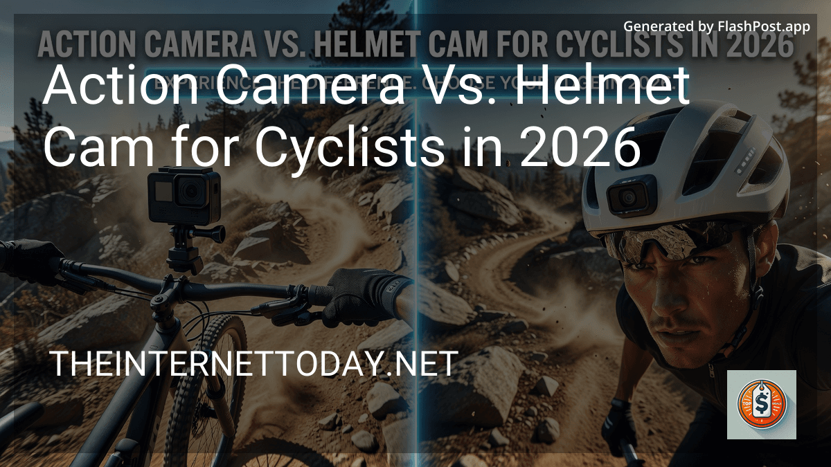 Action Camera Vs. Helmet Cam for Cyclists in 2026 preview