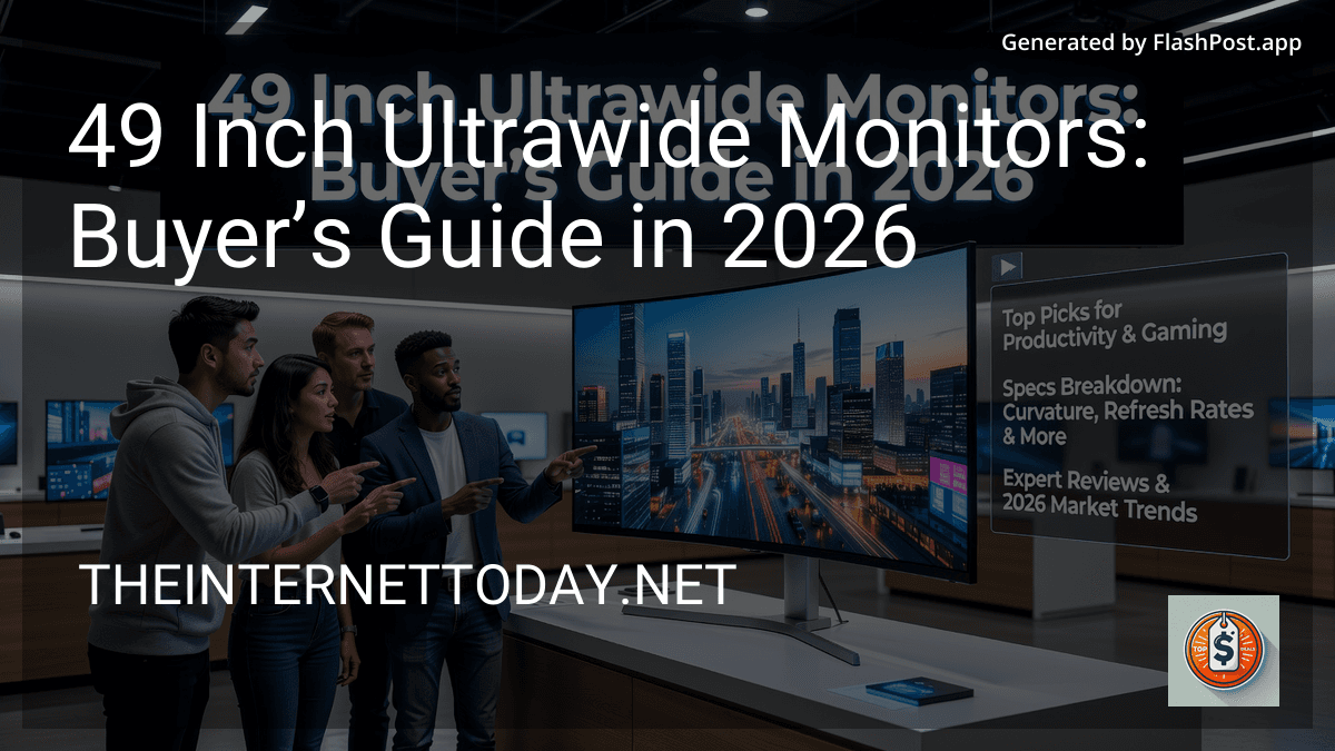 10 Inch Ultrawide Monitors: Buyer’s Guide in 2026 preview