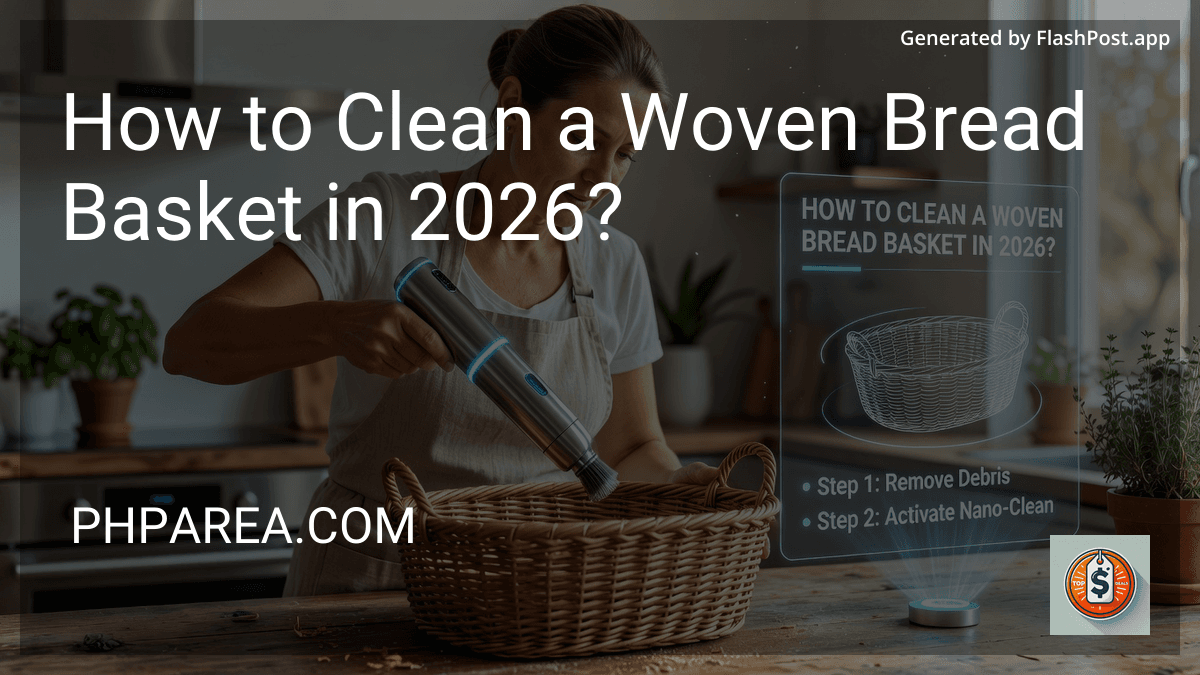 How to Clean a Woven Bread Basket in 2026? preview